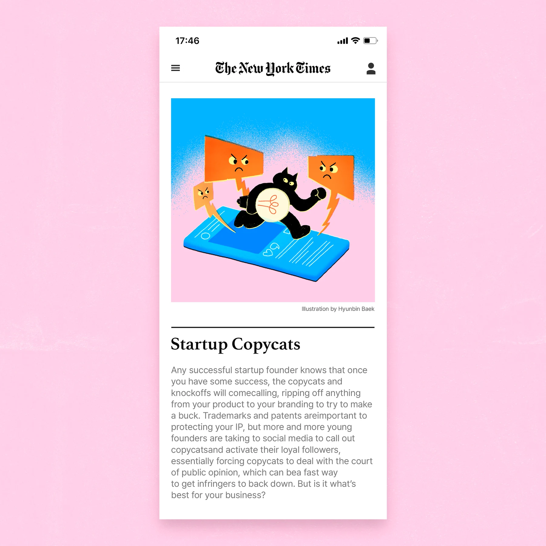 Copycat Editorial