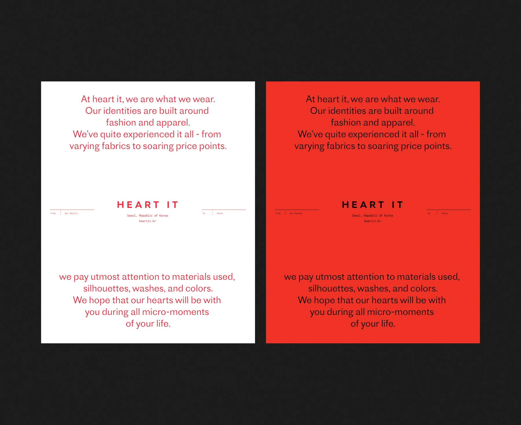Heart it Packaging